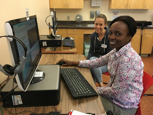 Mentor with Participant.